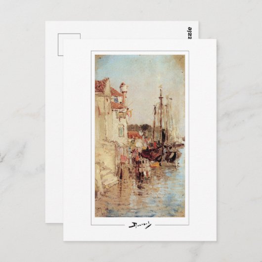 Vasily Polenov #186 - Fine Art Postcard Postkarte (Vorne/Hinten)