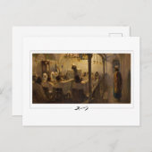 Vasily Polenov #189 - Fine Art Postcard Postkarte (Vorne/Hinten)