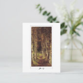 Vasily Polenov #198 - Fine Art Postcard Postkarte (Stehend Vorderseite)