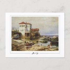 Vasily Polenov #200 - Fine Art Postcard Postkarte