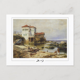 Vasily Polenov #200 - Fine Art Postcard Postkarte