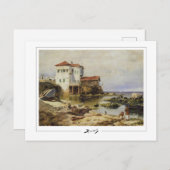 Vasily Polenov #200 - Fine Art Postcard Postkarte (Vorne/Hinten)
