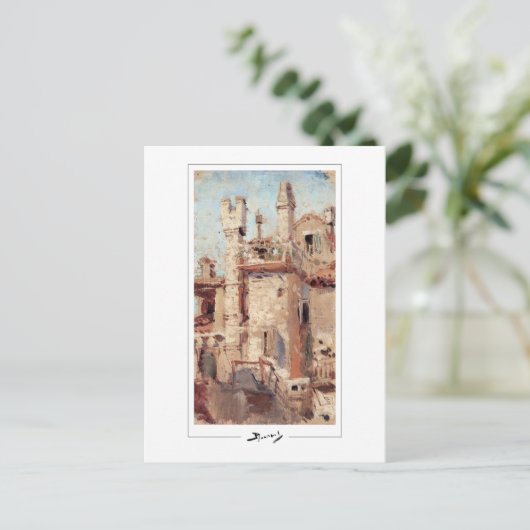 Vasily Polenov #202 - Fine Art Postcard Postkarte (Stehend Vorderseite)