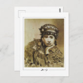 Vasily Polenov #217 - Fine Art Postcard Postkarte (Vorne/Hinten)