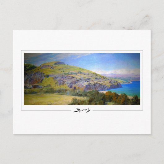 Vasily Polenov #224 - Fine Art Postcard Postkarte (Vorderseite)