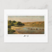 Vasily Polenov #294 - Fine Art Postcard Postkarte (Vorderseite)
