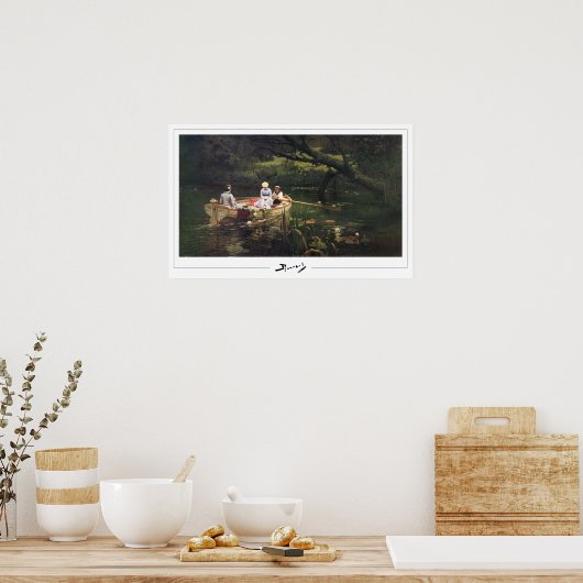 Vasily Polenov Zedign Art Poster #146 (Küche)