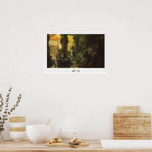 Vasily Polenov Zedign Art Poster #149 (Küche)