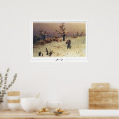 Vasily Polenov Zedign Art Poster #151 (Küche)