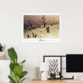 Vasily Polenov Zedign Art Poster #151 (Heimbüro)