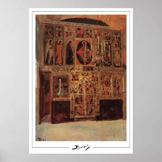 Vasily Polenov Zedign Art Poster #169 (Vorne)