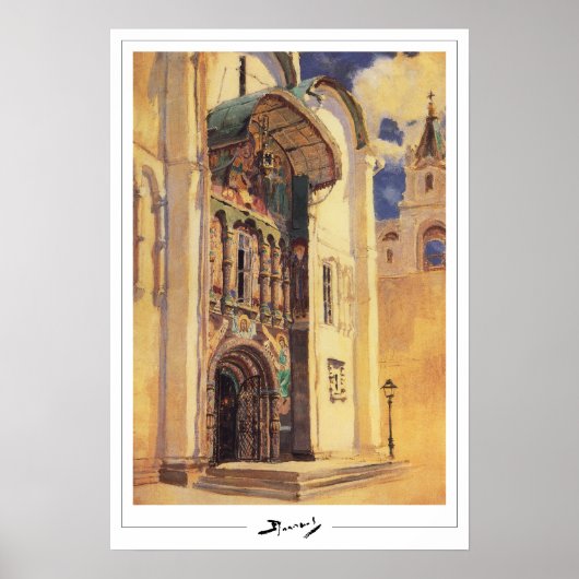 Vasily Polenov Zedign Art Poster #26 (Vorne)