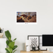 Vasily Polenov Zedign Art Poster #45 (Heimbüro)