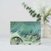 Vasily Vereshchagin - Nachtbivouac der Großen Arme Postkarte (Stehend Vorderseite)