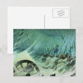 Vasily Vereshchagin - Nachtbivouac der Großen Arme Postkarte (Vorne/Hinten)