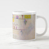 Vasis Kandinsky - Graceful Ascent Jumbo-Tasse (Rechts)