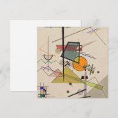 Vasis Kandinsky - Melodisch Feiertagskarte (Vorne/Hinten)