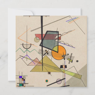 Vasis Kandinsky - Melodisch Feiertagskarte