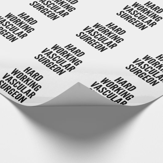 Vaskuläre Chirurgin Geschenkpapier (Ecke)