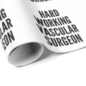 Vaskuläre Chirurgin Geschenkpapier (Rolleneckpunkt)