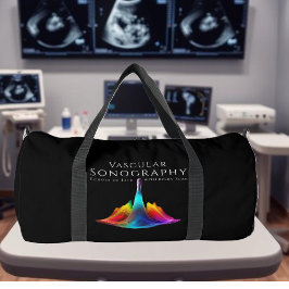 Vaskuläre Sonographen-farbige Ultraschallwellen Duffle Bag