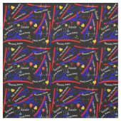 Vaskuläre Venen und Arterien Stoff (Muster)