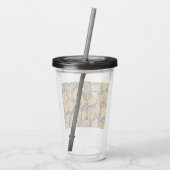 Vaso acrílico estampado mariposa monarca acryltrinkbecher (Rückseite)