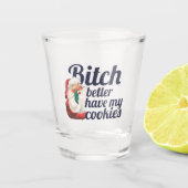 vaso chupito santa schnapsglas (Vorderseite)