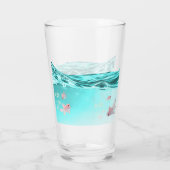 vaso  con agua azul  y peces glas (Rückseite)