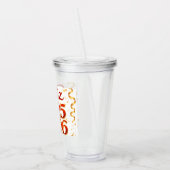 Vaso de Acrílico con Diseño “Feliz 2025–2026” | Id Acryltrinkbecher (Links)