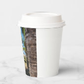 Vaso de cartón con tapa plástica  pappbecher (Links)