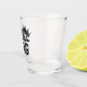 Vaso de chupito, sencillo, diseño de calavera schnapsglas (Rechts)