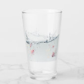 Vaso de cristal con peces glas (Rückseite)