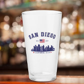 Vaso de cristal glas