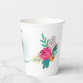 Vaso de papel baby shower colección baby Koala Pappbecher (Rückseite)