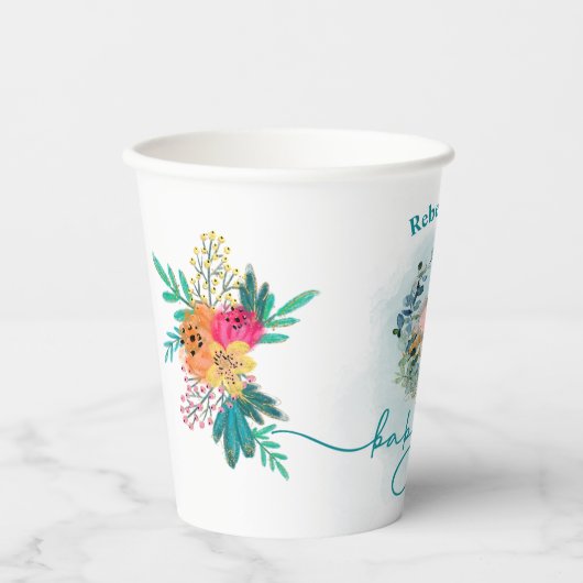 Vaso de papel baby shower colección baby Koala Pappbecher (Vorderseite)