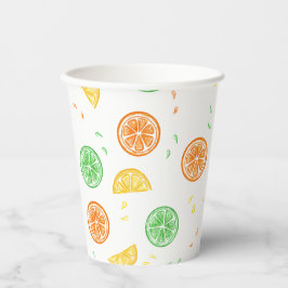 Vaso de papel limonada pappbecher