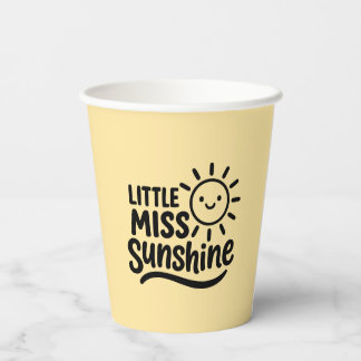 Vaso de papel – Little Miss Sunshine Pappbecher