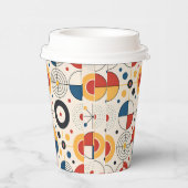 Vaso diseño geométrico pappbecher (Rechts)