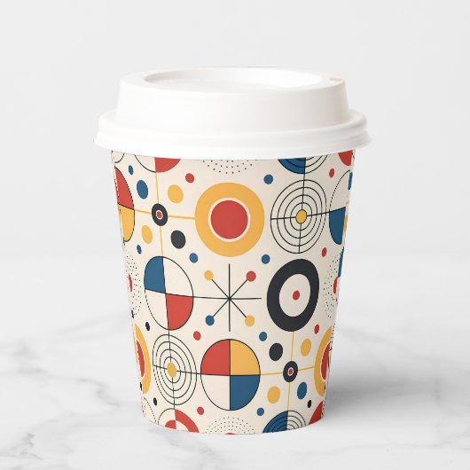 Vaso diseño geométrico pappbecher (Vorderseite)