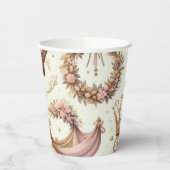 Vaso papel ilustrado Princess Pappbecher (Links)