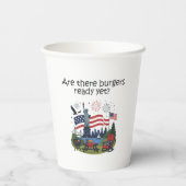 vaso Servilletas 4 de julio Pappbecher (Rückseite)