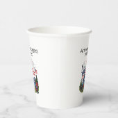 vaso Servilletas 4 de julio Pappbecher (Rechts)