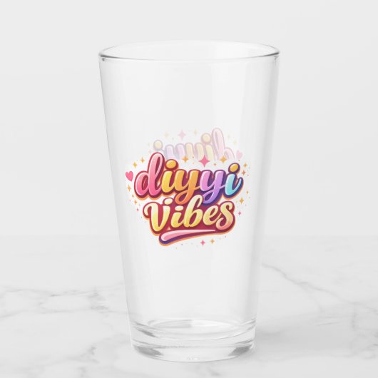 Vaso Shaker de Cristal para Bebidas Glas (Vorderseite)
