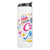 Vaso Térmico con Diseño “Celebra Conmigo” | Ideal  Thermosbecher (Nach links gedreht)