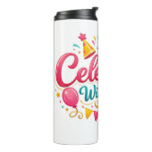 Vaso Térmico con Diseño “Celebrate With Me” | Idea Thermosbecher (Nach links gedreht)