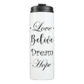 Vaso térmico con frase motivacion amor thermosbecher (Vorderseite)