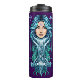 Vaso térmico Lady Acuario – Misterio zodiacal Thermosbecher