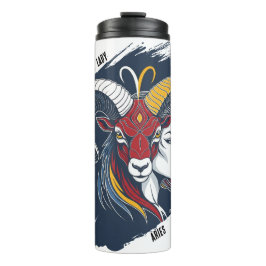 Vaso Térmico Lady Aries - Zodíaco Mujer Thermosbecher