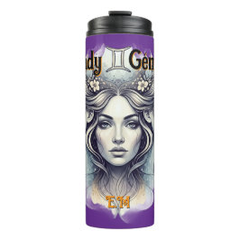Vaso térmico Lady Géminis – Estilo para llevar Thermosbecher